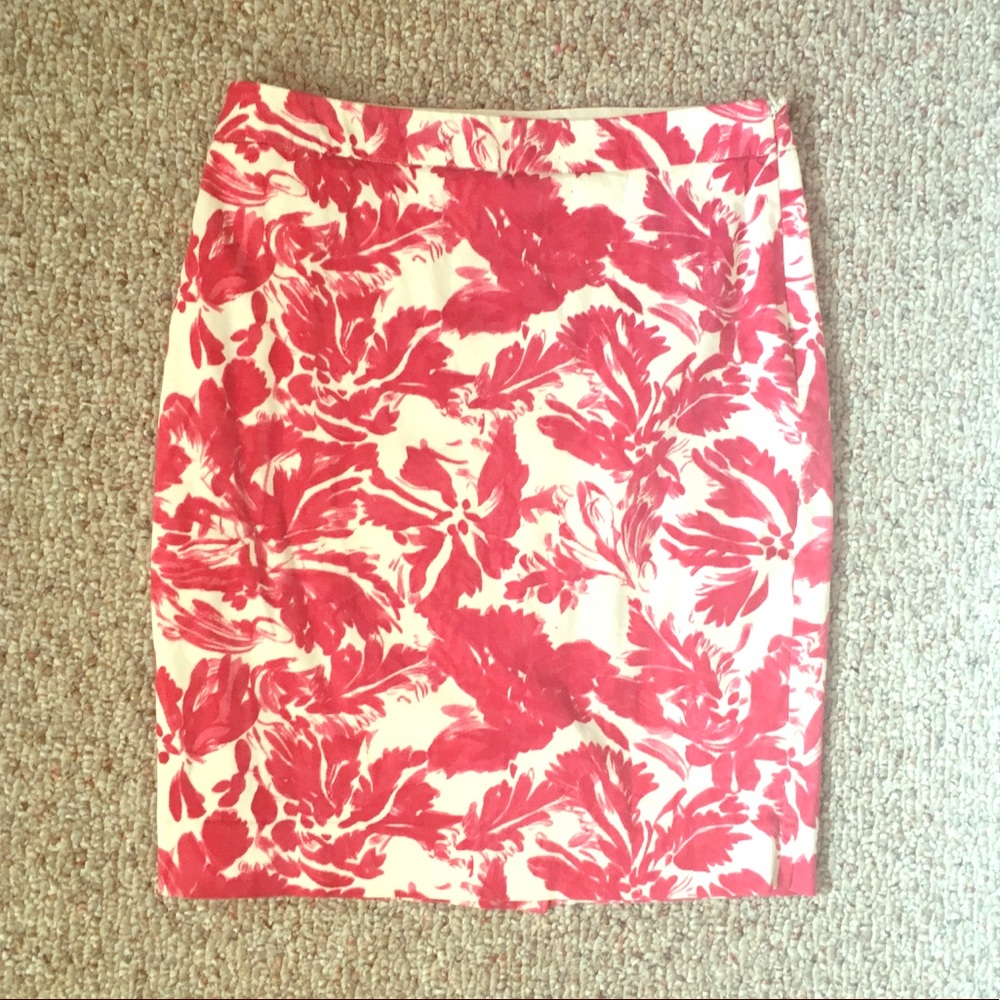 The Limited Floral Pencil Skirt